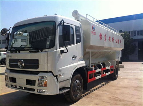 散裝飼料運輸車 畜牧漁業(yè)飼料銷售的重要工具
